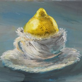 Öffentliche Führung Klodin Erb (*1963), Venus in fur, 2016<br>Öl auf Leinwand, 20 x 30 cm<br>Privatsammlung, Zürich<br>© Klodin Erb<br>Foto: Stefan Altenburger Fotografie Zürich