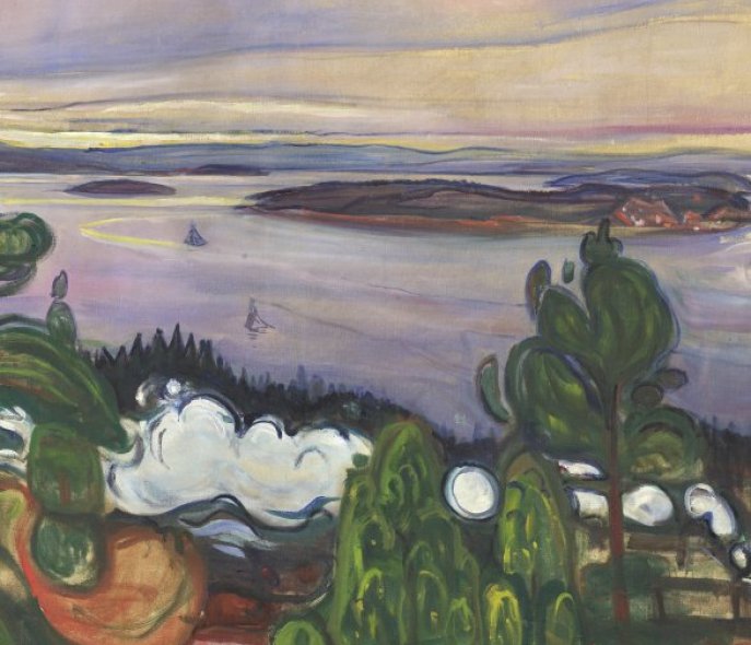 Edvard Munch, Zugrauch, 1900 Öl auf Leinwand, 84,5 x 109 cm, Munchmuseet, Oslo, Foto: Munchmuseet / Halvor Bjørngård