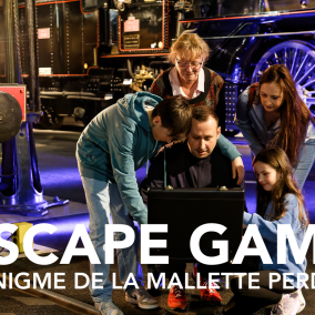 Escape Game - L'énigme de la mallette perdue à faire en famille sur Mulhouse à la Cité Du Train - Patrimoine SNCF