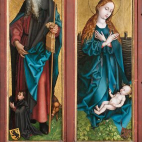 Martin Schongauer, Volets du Retable d’Orlier, 1475-1480, huile sur bois (tilleul) © Musée Unterlinden, Colmar. Photo : Christian Kempf.