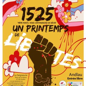 Poster 1525, a springtime of freedom