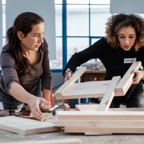 Workshop Build Your Own Chair  Workshop Le Mentzel, May 16