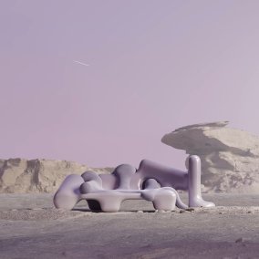 Andres Reisinger, The Shipping, Deep Space, 2021 © Reisinger Studio Andres Reisinger, The Shipping, Deep Space, 2021 © Reisinger Studio