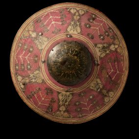 Osmanischer Rundschild, Landesmuseum Württemberg, H. Zwietasch, CC BY 4.0 Osmanischer Rundschild