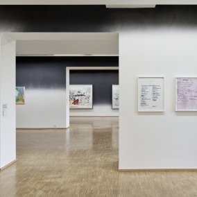 Ausstellungsansicht Städtische Galerie Offenburg, Behind The Wall - Claudia & Julia Müller