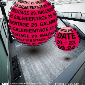29. Galerientage im Mannheimer Kunstverein