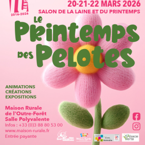Festival Le Printemps des Pelotes à Kutzenhausen du 20 au 22 mars 2026 Festival Le Printemps des Pelotes à Kutzenhausen du 20 au 22 mars 2026