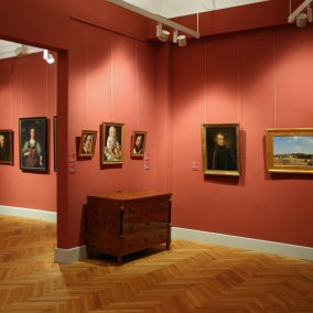 View of the picture gallery of the Siebenbürgischen Museums. Foto: © Siebenbürgisches Museum, M. Lörz View of the picture gallery of the Siebenbürgischen Museums. Foto: © Siebenbürgisches Museum, M. Lörz