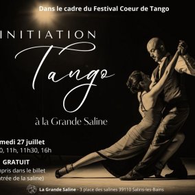 Initiation Tango dans la salle d'évaporation de la Saline