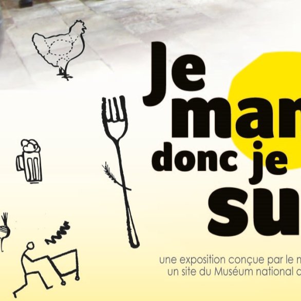 Visuel de l'Exposition "Je mange, donc je suis"