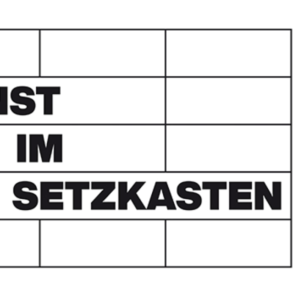 Kunst im Setzkasten-Logo Kunst im Setzkasten-Logo